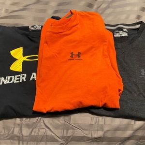 3 for 1 Bundle- Men’s Under Armour Loose Large T-Shirts!